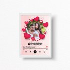 Love in the Air Printed Spotify Music with Frame