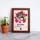 Love in the Air Printed Spotify Music with Frame