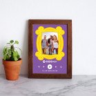 Friends Frame Printed Spotify Music with Frame