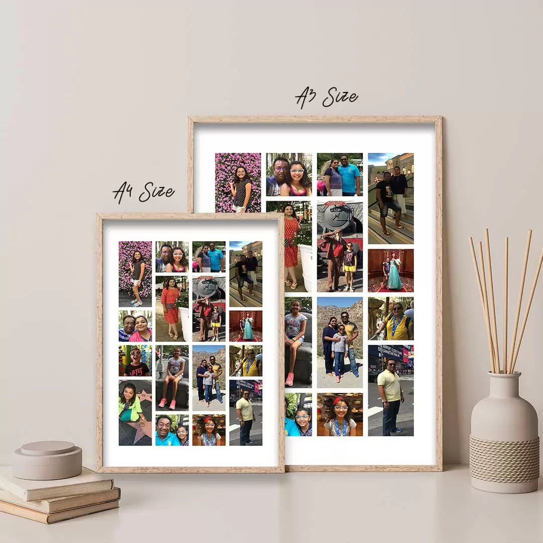 Collage Photo Frame perfect gift for birthday or anniversay for the loved one