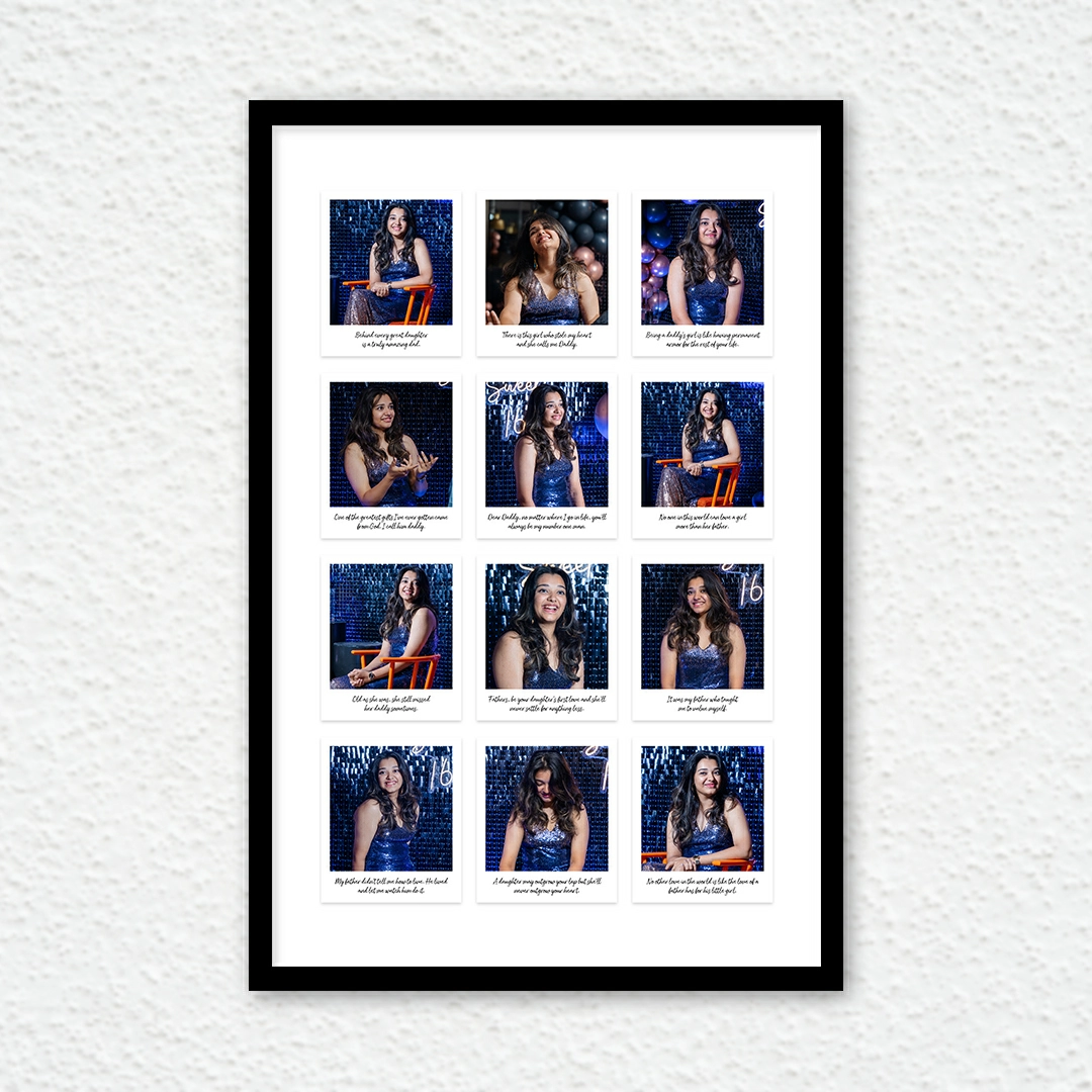 Collage Photo Frame for Personalized gifting for birthday or anniversary