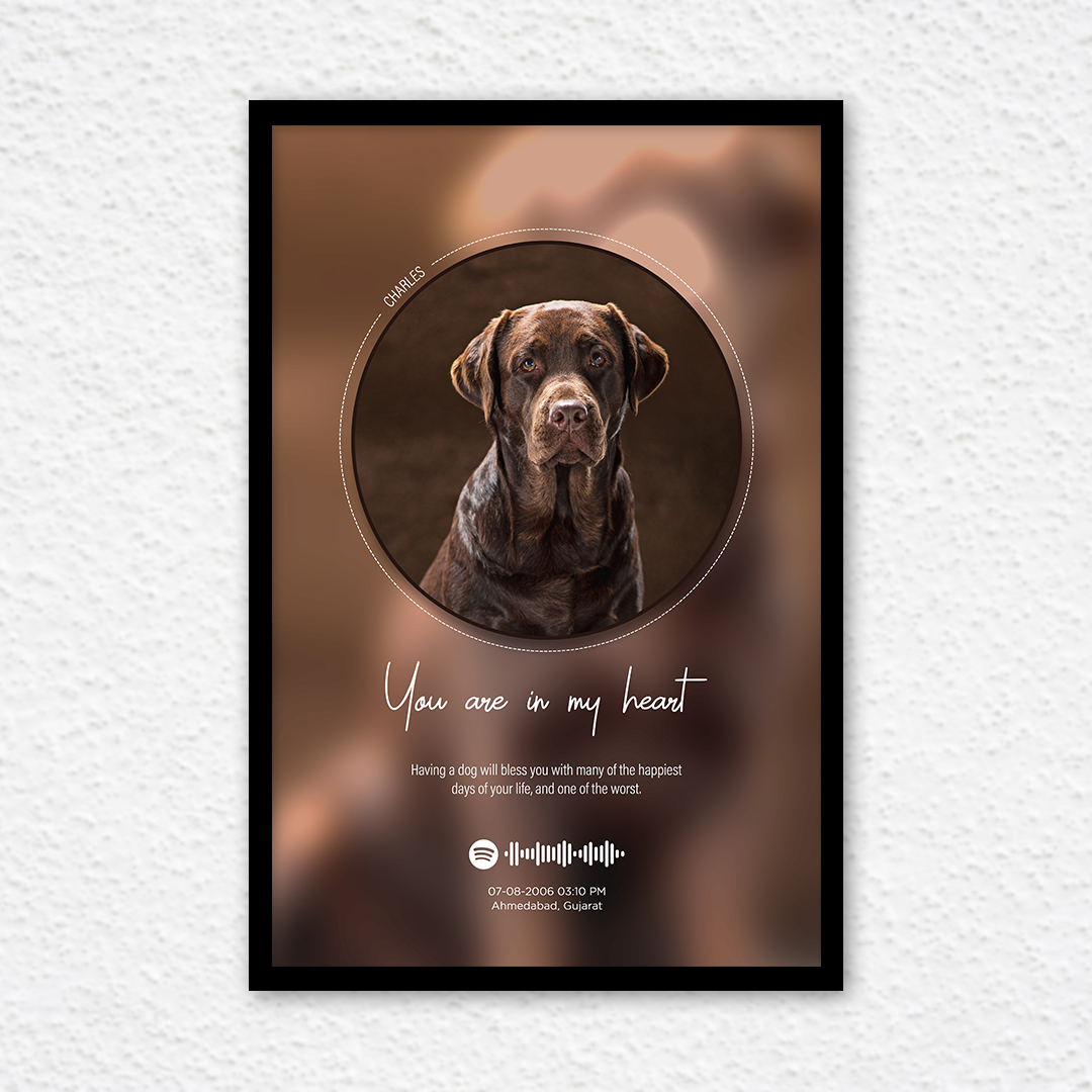 unique pet frame a memorable framed gift to show love for your pet