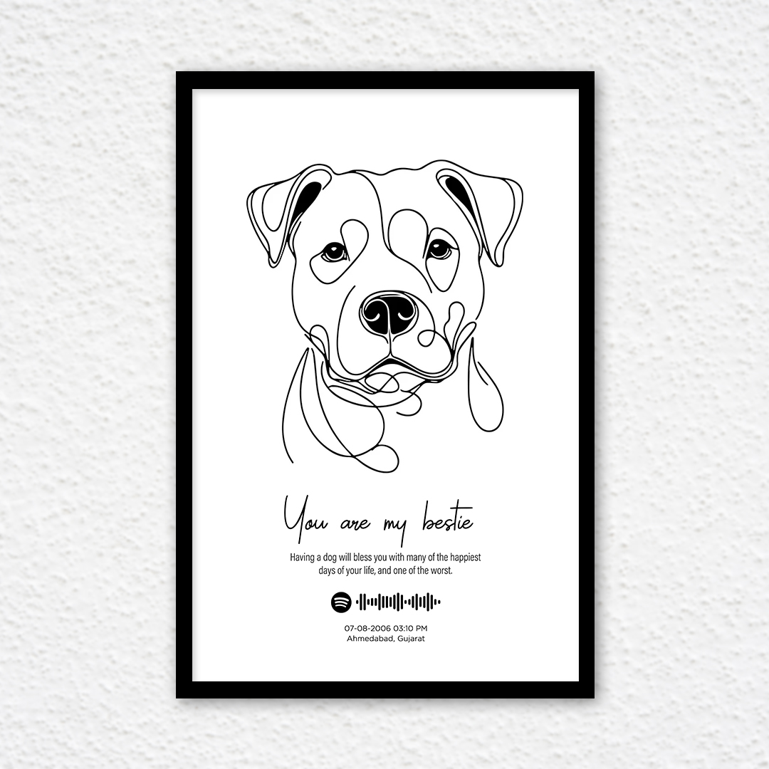 unique pet frame a memorable framed gift to show love for your pet